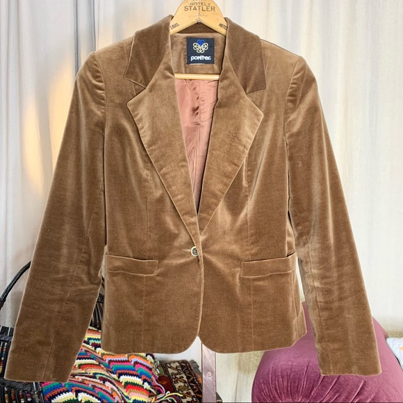 70s Panther Velvet Blazer - Picture 6 of 7